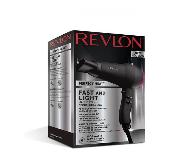 Fn na vlasy Revlon Perfect Heat Fast and Light - 2000 W