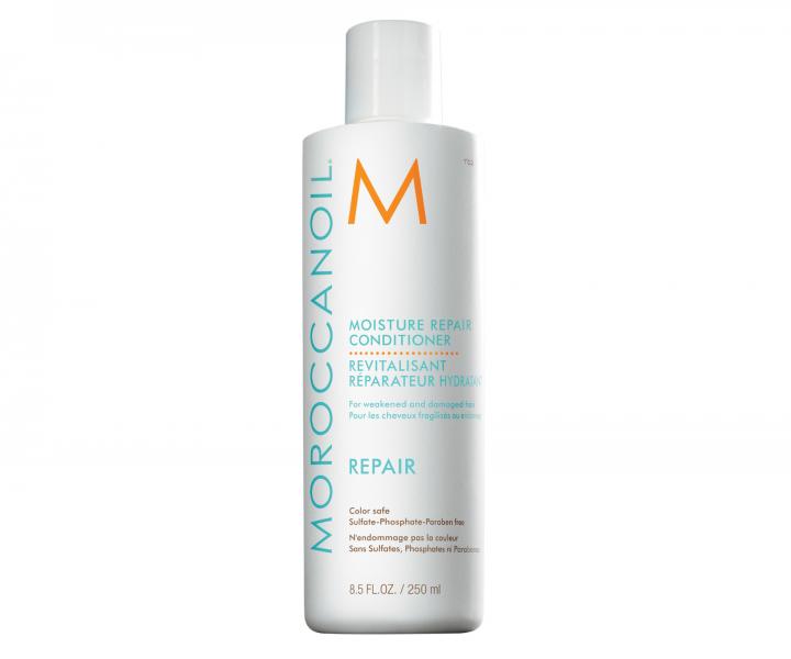 Dárková sada pro regeneraci suchých vlasů Moroccanoil A Window to Repair