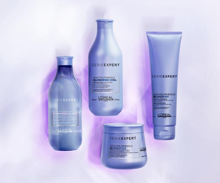 Koncentrát pro obnovu povrchu zesvětlených vlasů Loréal Professionnel Blondifier - 400 ml