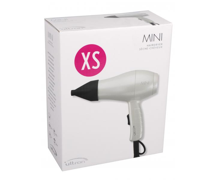 Cestovn fn na vlasy Ultron Mini XS - perleov