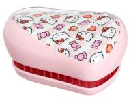 Kartáč na vlasy Tangle Teezer Compact - Hello Kitty Candy Stripes, růžový