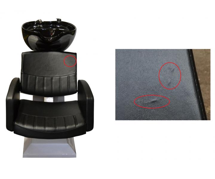 Kadeřnický mycí box Detail Fast - černý - II. jakost - kaz na kožence
