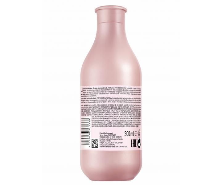 Čistící péče pro citlivé barvené vlasy Loréal Vitamino Color Resveratrol Soft Cleanser - 300 ml
