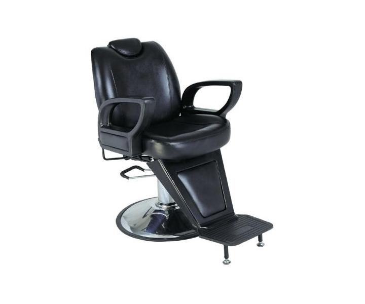 Kadeřnické pánské křeslo Hairway Exclusive, černé
