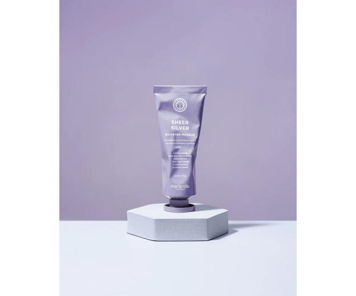 Hloubkově vyživující péče pro neutralizaci žlutých tónů  Maria Nila Sheer Silver - 50 ml
