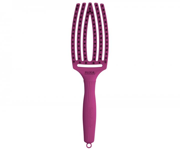 Dárková sada kartáčů na vlasy Olivia Garden Bright Pink Set