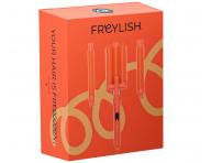 Multifunkční trojkulma pro různé styly Freylish Hair Curler Pro - 25 mm a 32 mm, oranžová