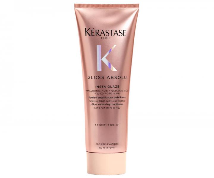 D�rkov� sada s olejem pro lesk a hydrataci vlas� se sklonem ke krepat�n� K�rastase Gloss Absolu Set
