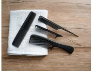 Tup�rovac� h�eben Detail - Hair style Plastic Tail Comb - 21,5 cm, �ern�