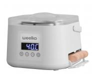 Oh��va� depila�n�ho vosku s �lo�n�m prostorem pro �pachtle Weelko Epilspat - 500 ml, b�l�
