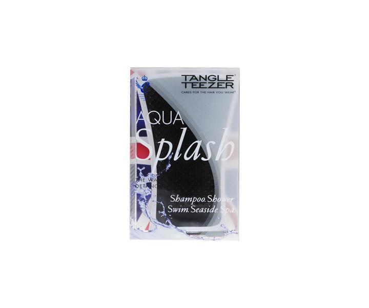 Kartáč na mokré vlasy Tangle Teezer Aqua Splash, černý