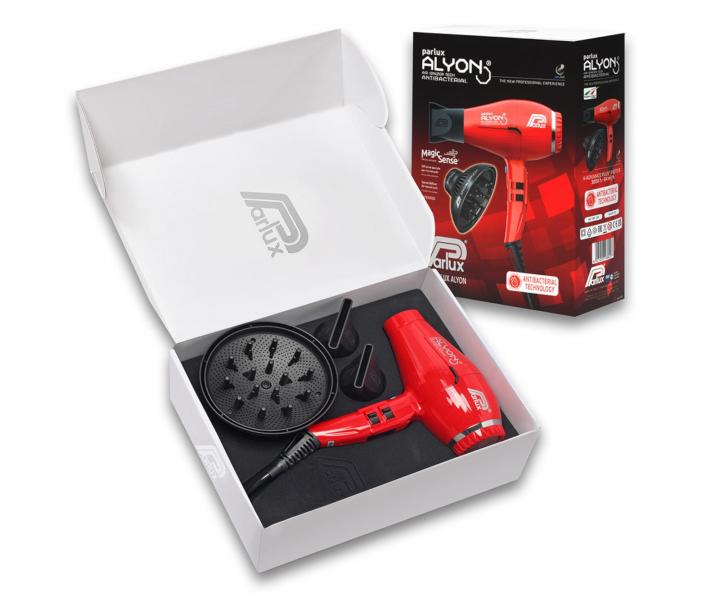 Set profesionlnho fnu na vlasy Parlux Alyon a difuzru Parlux Magic Sense