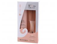 Dárková sada pro kudrnaté vlasy Selective Professional OnCare CurlLover WeCareYou Kit - šampon + kartáč zdarma