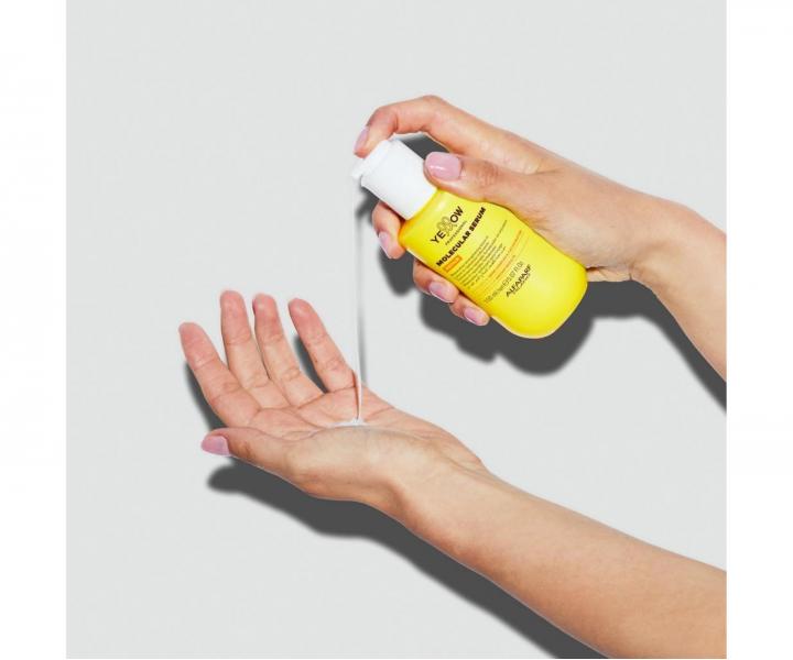 Regenera�n� posiluj�c� bezoplachov� s�rum pro po�kozen� vlasy Yellow Professional Repair Molecular Serum - 150 ml