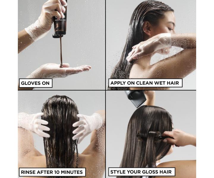 Barvic� maska na vlasy Garnier Olia Gloss Expensive Brunette - 150 ml, luxusn� hn�d�