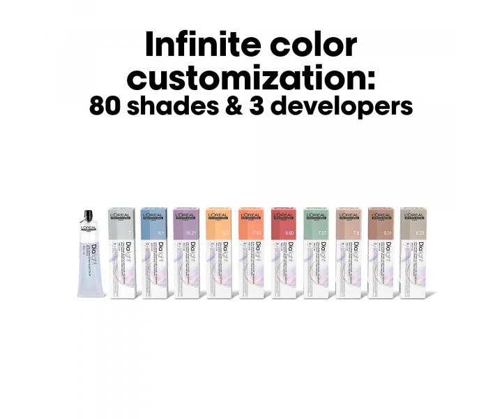 P�eliv na vlasy Lor�al Professionnel Dia Light 60 ml - 8 sv�tl� blond