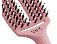 Kartáč Olivia Garden Fingerbrush Combo Medium - starorůžový