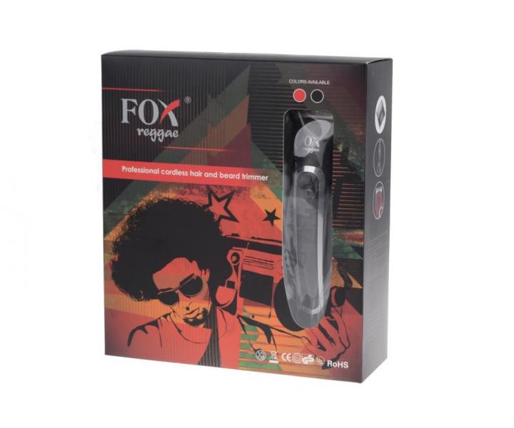 Konturovac strojek na vlasy a vousy Fox Reggae - ern - II. jakost - pokozen obal