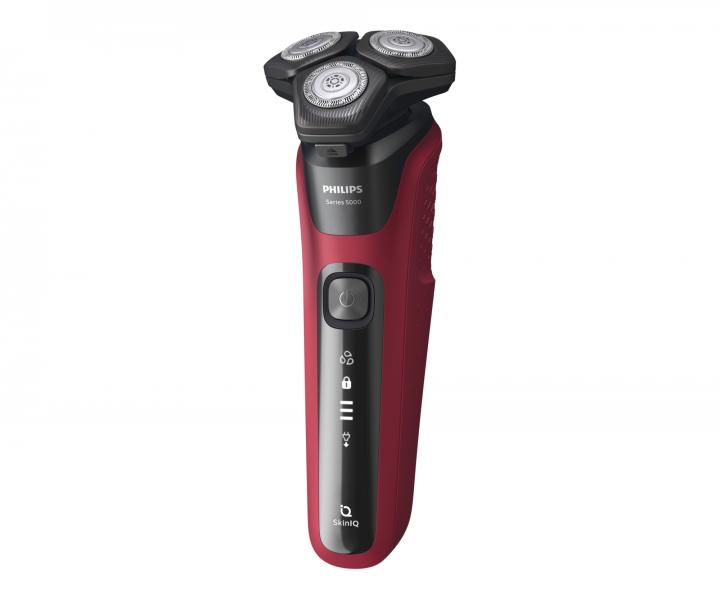 Holicí strojek na vousy se zastřihovačem Philips Shaver 5000 Series S5583/38 - červený