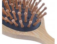 Bambusový masážní kartáč na vlasy Detail - Hair style Bamboo Brush - 13,7 x 5,8 cm