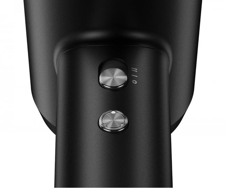 Profesionální fén na vlasy Laifen Swift Premium Silver Black - 1600 W, černo-stříbrný