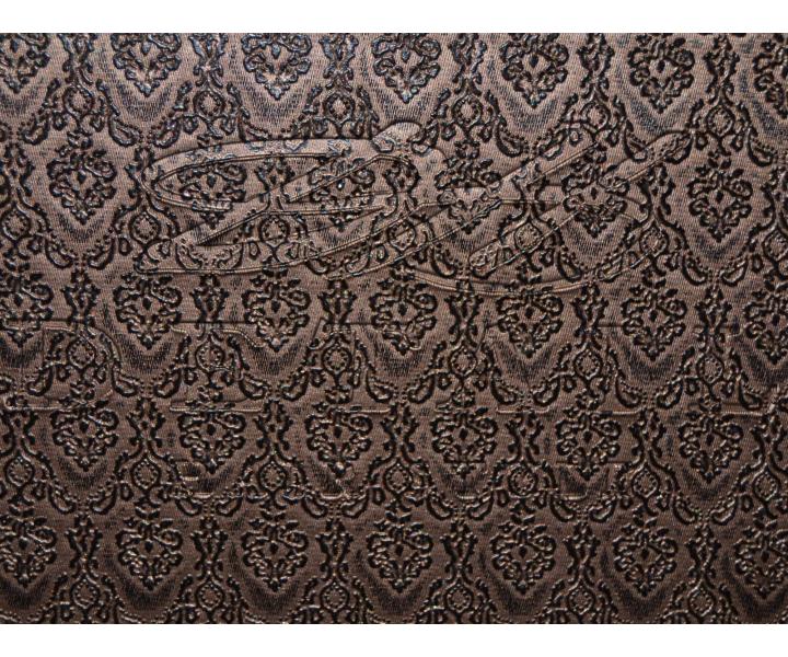 Kadeřnické křeslo Detail Luxor - hnědé (89) - II. jakost - odřený podstavec
