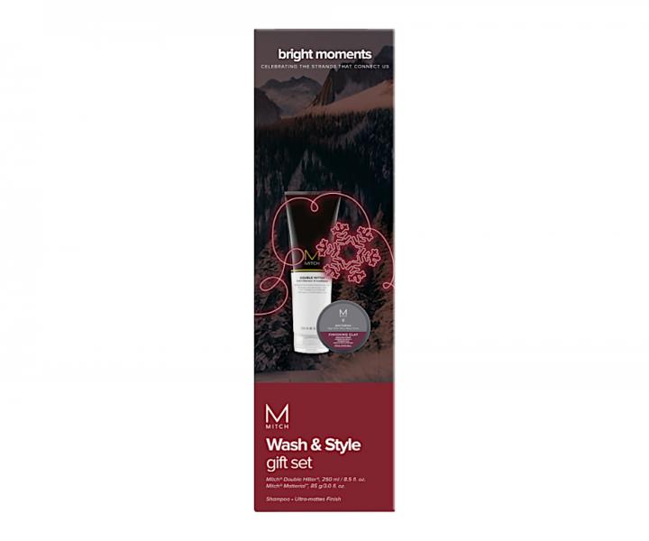 Dárková sada pro muže Paul Mitchell Wash & Style Duo Bright Moments