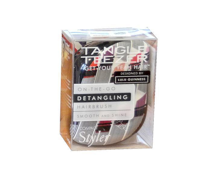 Kartáč na vlasy Tangle Teezer Compact - Lulu Guinness, černý
