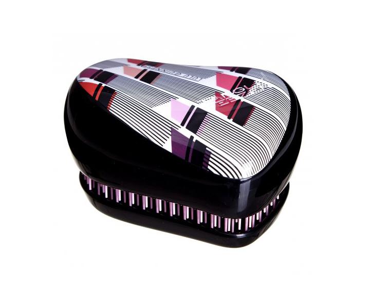 Kartáč na vlasy Tangle Teezer Compact - Lulu Guinness, černý