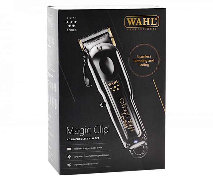 Profesionální strojek na vlasy Wahl Magic Clip Cordless Black - černý