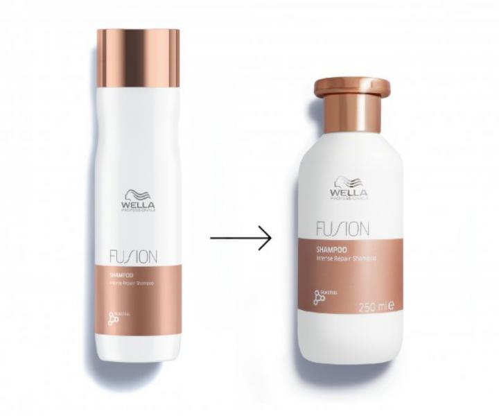 Posilující regenerační šampon pro poškozené vlasy Wella Professionals Fusion Shampoo - 250 ml