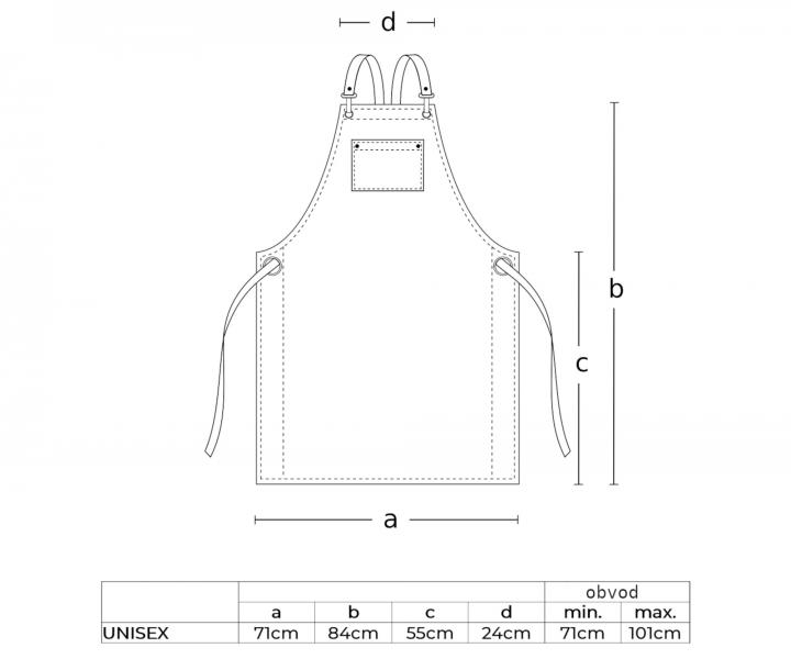 Kadenick zstra Apronista Aquarius - ern