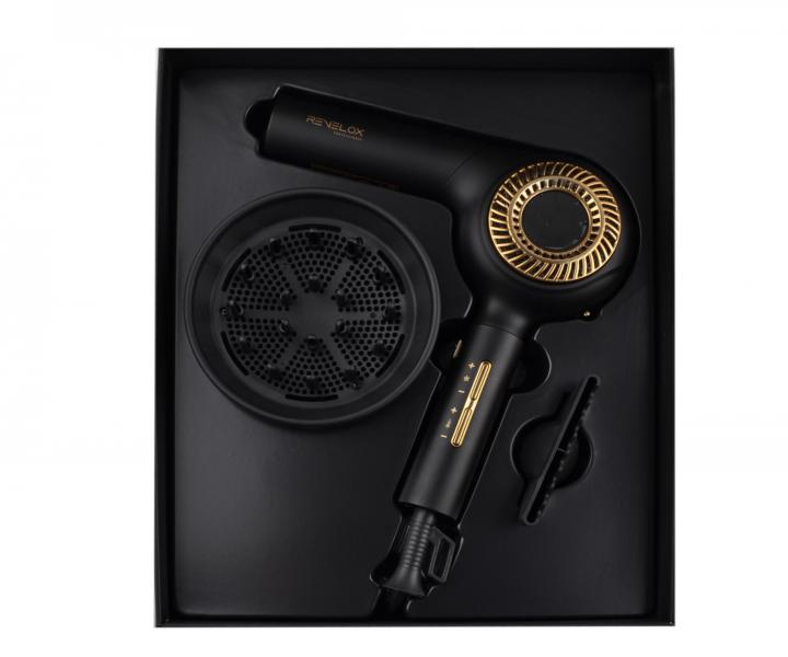 Profesionální fén na vlasy Eurostil Profesional Revelox - 1700 W, černý