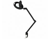 Zv�t�ovac� lupa s LED lampou na stojanu i s uchycen�m na st�l Weelko Mega+ Black - 5 dioptri�