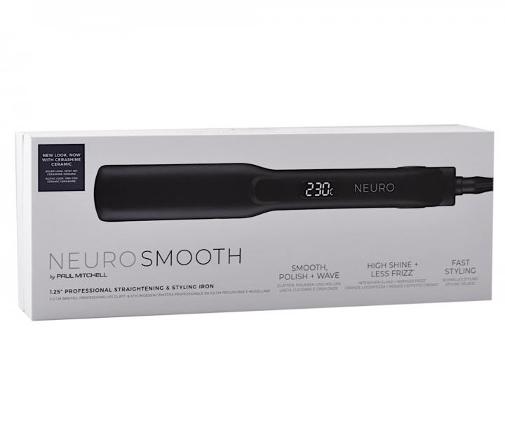 Profesion�ln� �ehli�ka na vlasy Paul Mitchell Neuro Smooth 1,25" Straightening & Styling Iron + termoochrann� lak zdarma