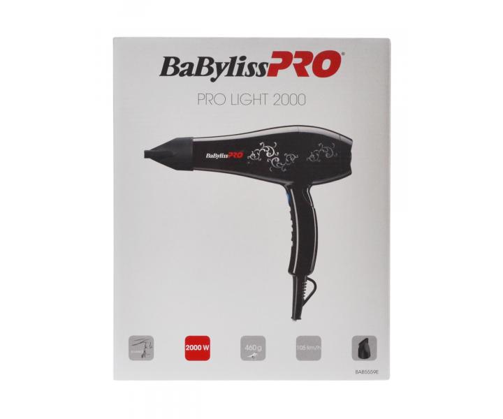 Fn BaByliss Pro BAB5559E - 2000 W, ern