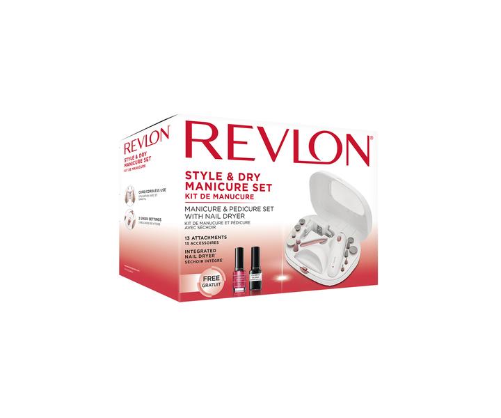 Sada na manikru a pedikru Revlon Perfect Style + drek zdarma