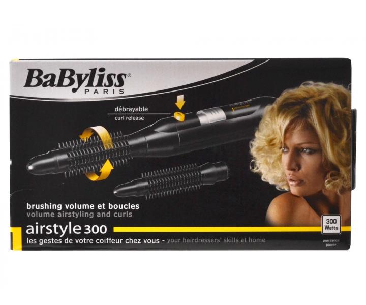 Rota�n� horkovzdu�n� kart�� na vlasy Babyliss Airstyle - 300 W