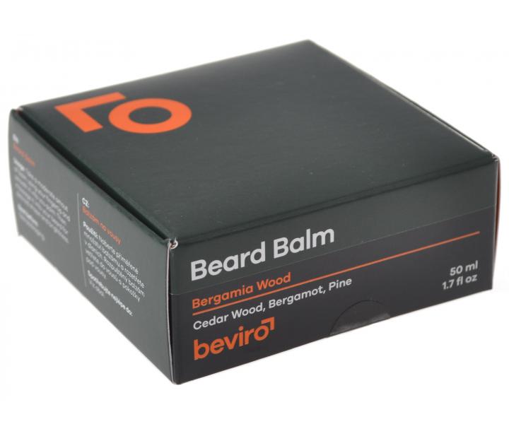 Balzm na vousy Beviro Bergamia Wood - 50 ml - expirace