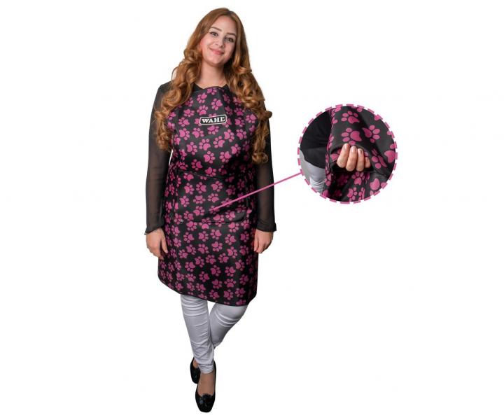 Z�st�ra na st��h�n� ps� srsti Wahl 78 x 90 cm - �ern�/fialov� tlapky