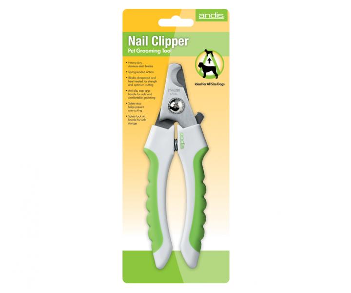 Kletiky na drpky z nerezov oceli Andis PET 65700 Nail Clipper