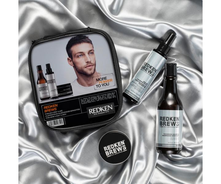 Pánská dárková sada pro posílení a růst vlasů Redken Brews