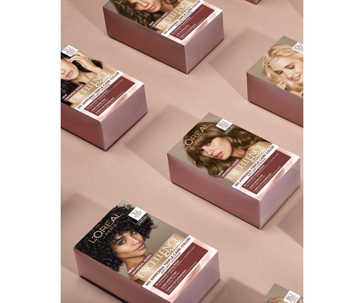 Permanentní barva Loréal Excellence Universal Nudes 10U nejsvětlejší blond