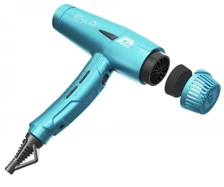 Profesionální fén na vlasy s difuzérem Parlux Elysium Galaxy Blue - 2300 W, azurový