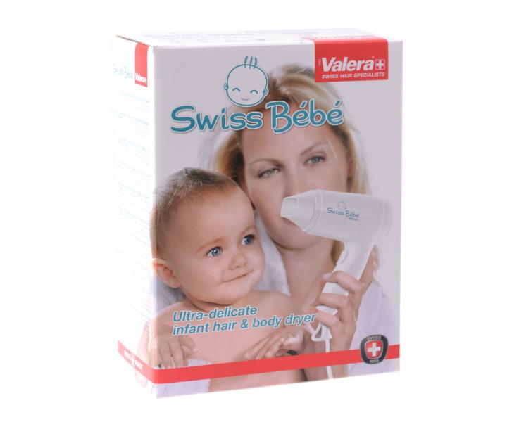 Šetrný fén na jemné dětské vlasy Valera Swiss Bébé 554.13 - bílý