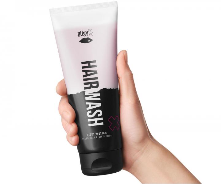 Šampon pro všechny typy vlasů BusyB Hair Wash Becky Blossom - 230 ml