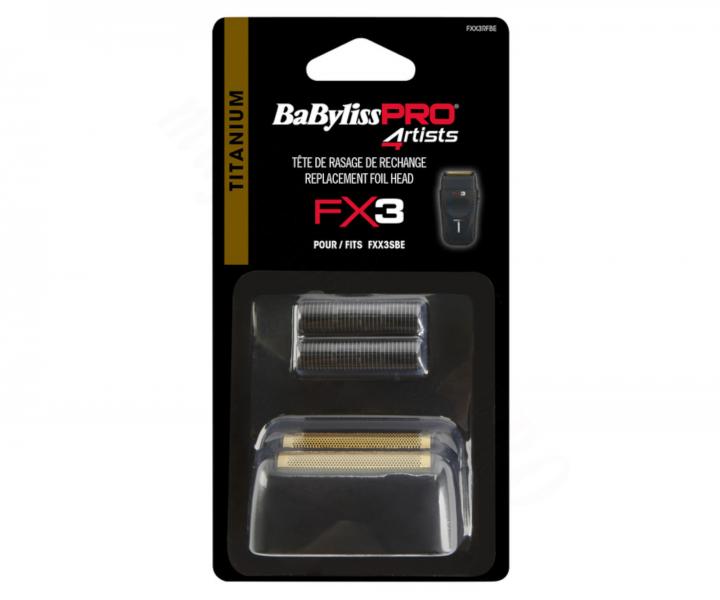 Náhradní planžetová hlavice s noži pro strojek BaByliss Pro FX3 FXX3SBE