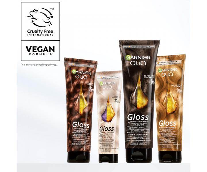 T�novac� maska na vlasy Garnier Olia Gloss Scandi Blonde - 150 ml, studen� skandin�vsk� blond