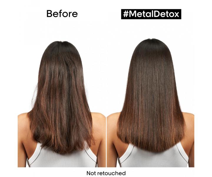 Maska pro barvené a poškozené vlasy Loréal Professionnel Serie Expert Metal Detox - 250 ml