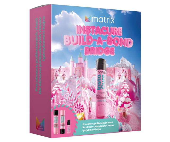 D�rkov� sada pro obnovu velmi po�kozen�ch vlas� Matrix Instacure Build-A-Bond Bridge